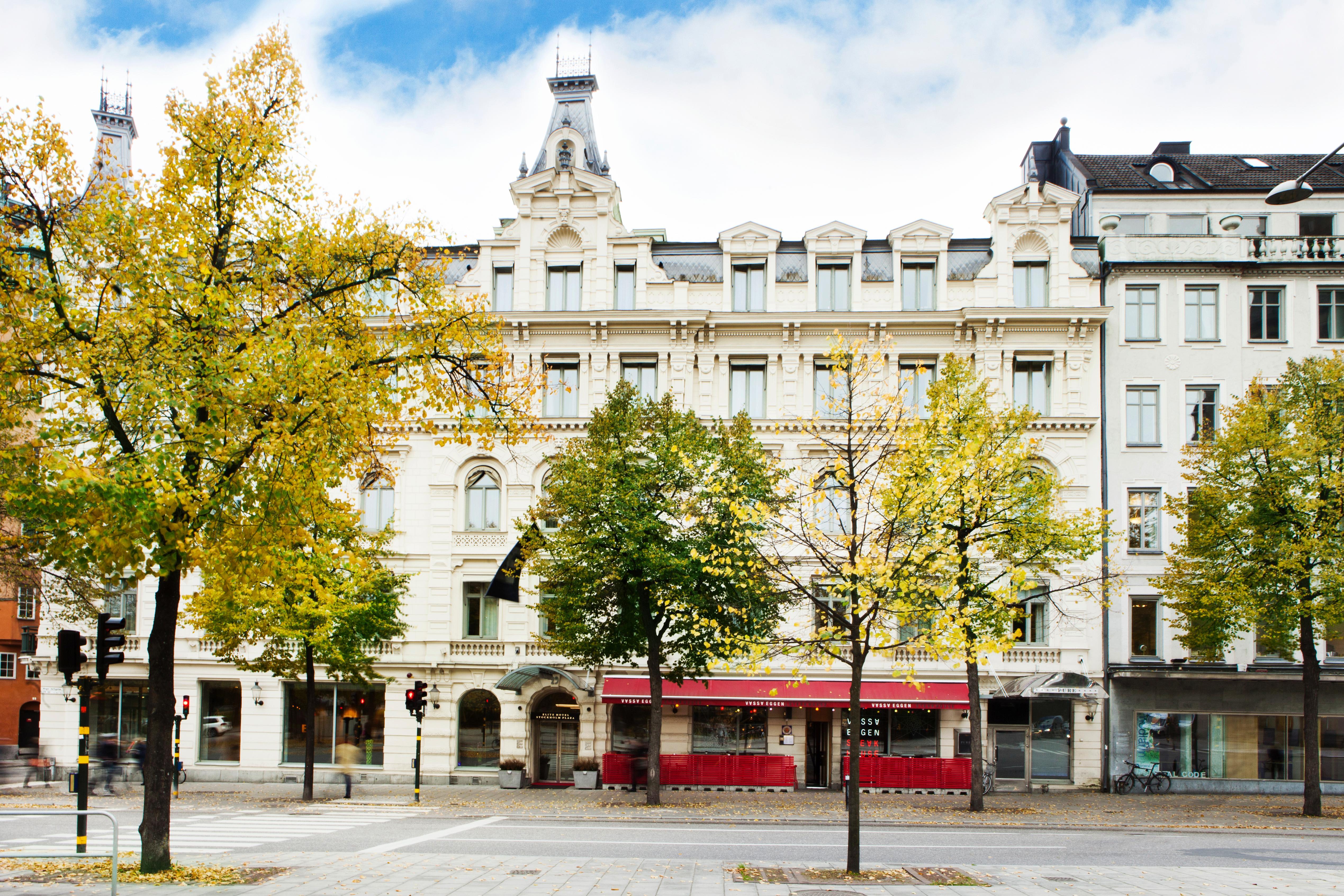 Elite Hotel Stockholm Plaza Exteriér fotografie